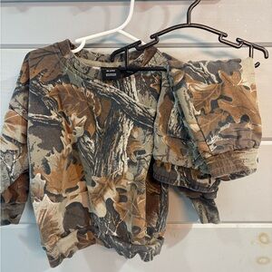Little Bipsy Camo Sweatshirt/joggers set